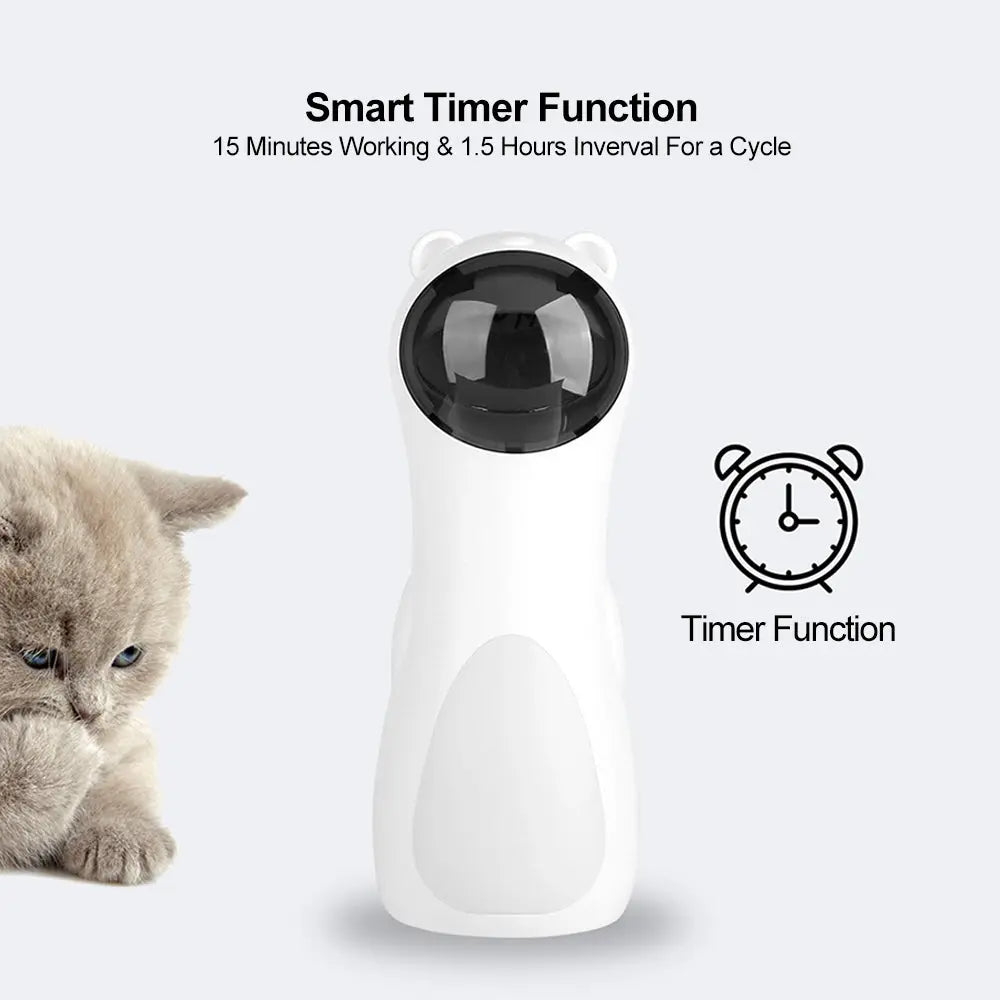 Automatic Laser Cat Toy Interactive LED Teaser - Quality & Innovation - Getixt