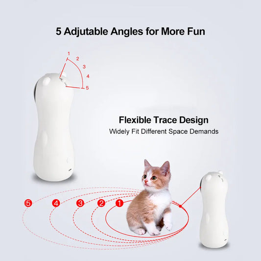 Automatic Laser Cat Toy Interactive LED Teaser - Quality & Innovation - Getixt