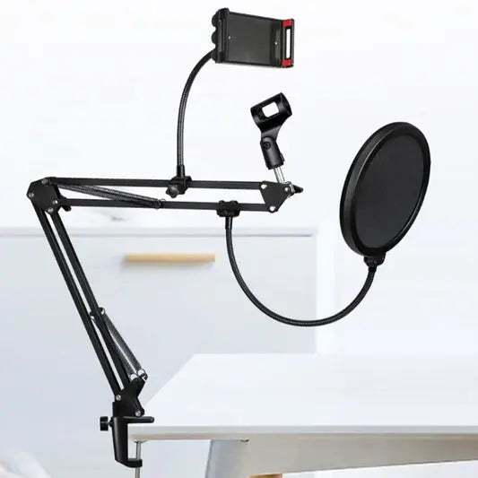 Adjustable Microphone Arm Stand for Desk Recording Setup - Quality & Innovation - Getixt