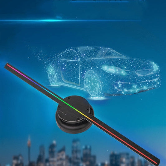 Ăcran LED avec projecteur holographique 3D en Ă©ventail pour la publicitĂ©