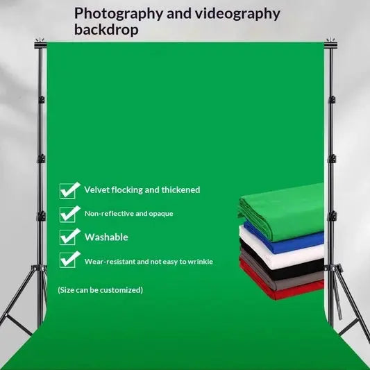 Retractable Green Screen Portable Chroma Key Backdrop - Quality & Innovation - Getixt