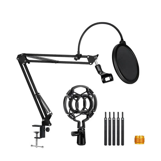 Adjustable Microphone Arm Stand for Desk Recording Setup - Quality & Innovation - Getixt