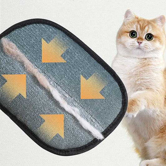 Gant anti-poils d'animaux Gants anti-poils d'animaux Gant brosse anti-mue pour chiens, chats et lapins à poils longs, courts ou bouclés Getixt