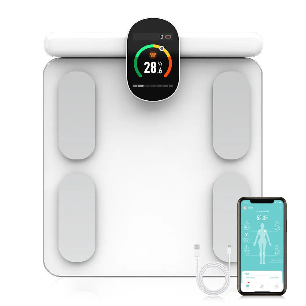 Balance d'analyse corporelle à 8 électrodes - Appareil de surveillance de la santé professionnel - Qualité et innovation - Getixt