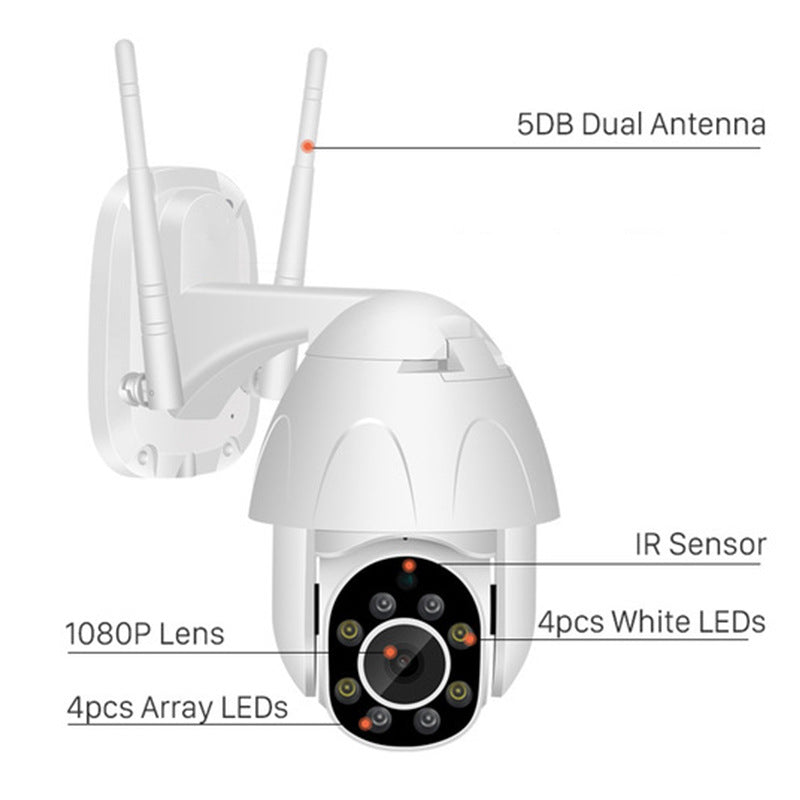 360 Security Camera Night Vision Motion Detection