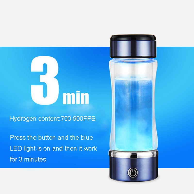 UV-C Water Bottle Self Cleaning Smart Hydration Device