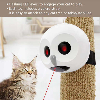 Automatic Laser Cat Toy Interactive Play Device