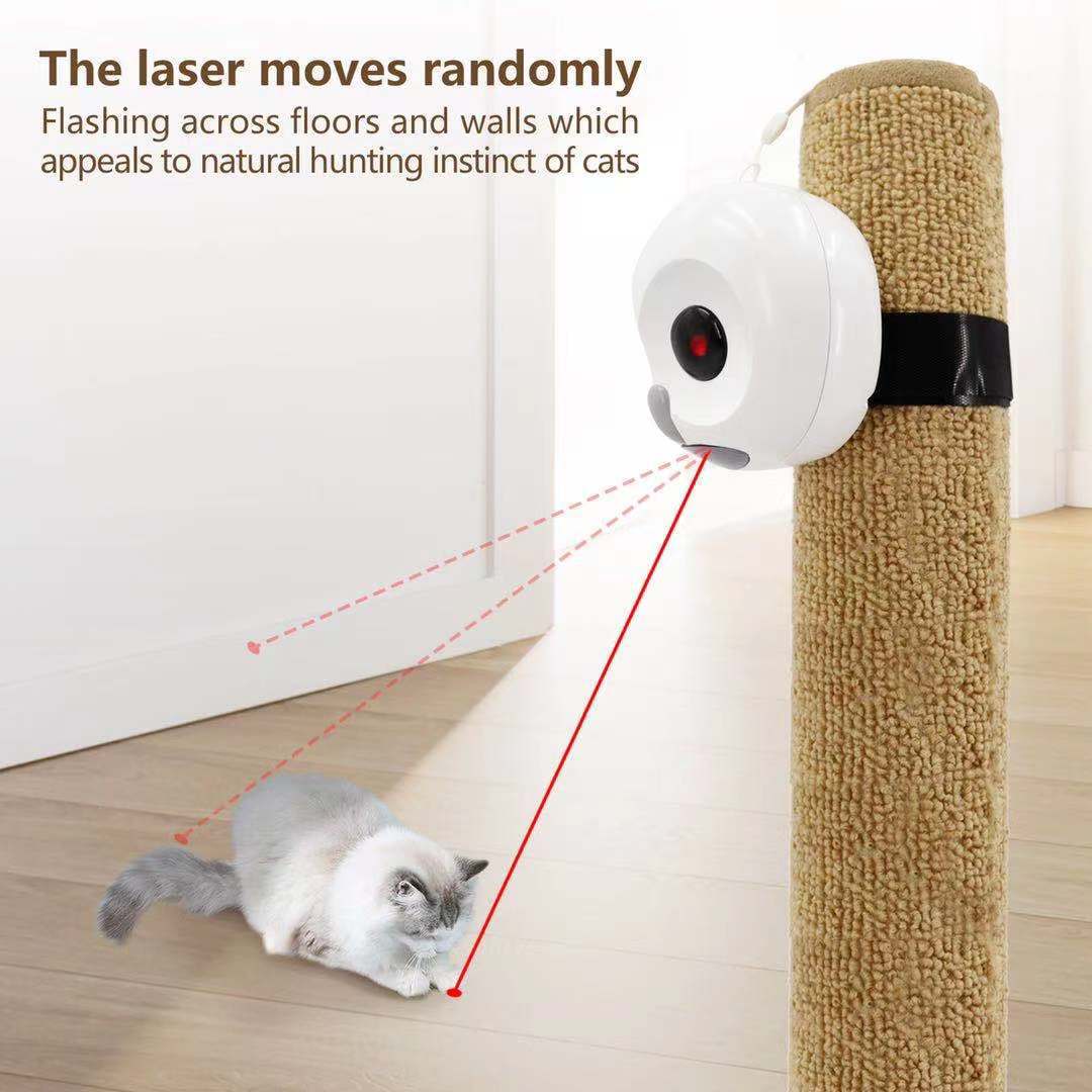 Automatic Laser Cat Toy Interactive Play Device
