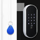 Biometric Smart Lock Swipe Code Entry Door Security