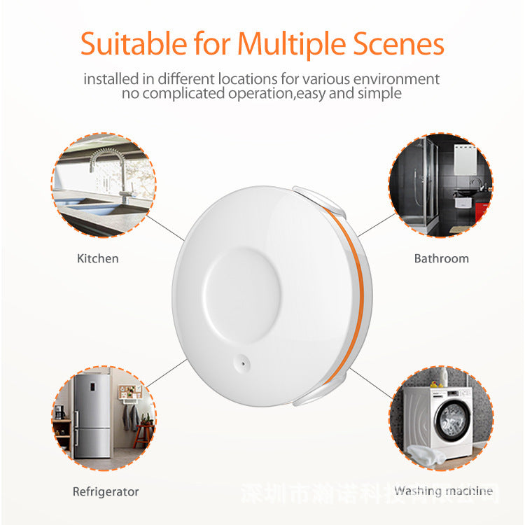 Détecteur de fuite d'eau intelligent avec protection anti-débordement via Wi-Fi