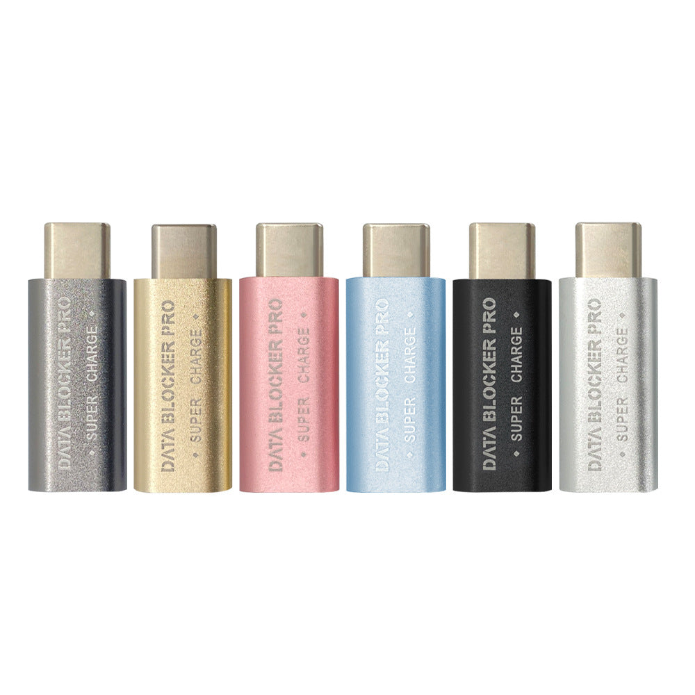 Adaptateur USB « Data Blocker » (recharge uniquement) pour une recharge sécurisée