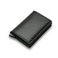 RFID Blocking Wallet Carbon Fiber Aluminum Card Holder