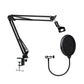 Adjustable Microphone Arm Stand for Desk Recording Setup