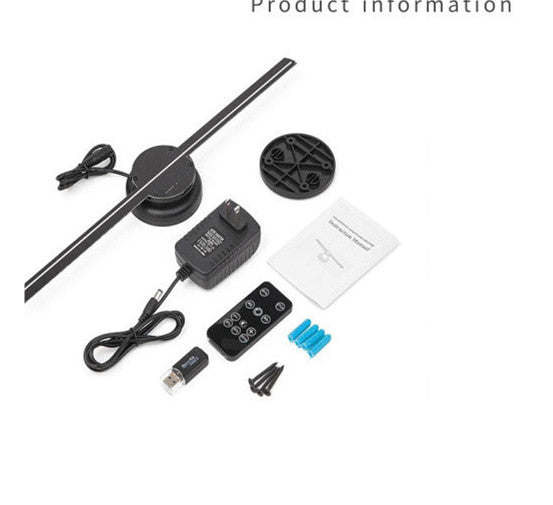 3D Holographic Fan Projector LED Display for Advertising