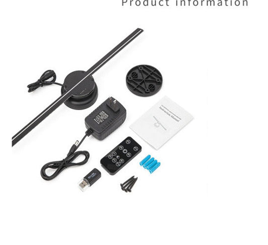 3D Holographic Fan Projector LED Display for Advertising