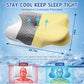 Thermoregulated Sleep Pillow Temperature Control Comfort
