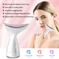 EMS Microcurrent Neck Face Beauty Device With 3 Colors LED Photon Therapy Skin Tighten Reduce Double Chin Face Lifting Devices