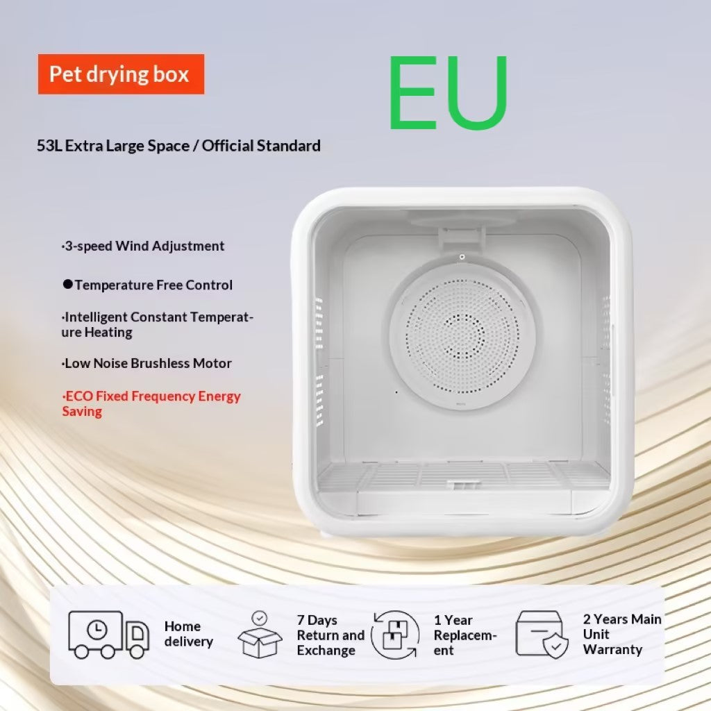 Portable Pet Dryer Enclosed Drying Box for Cats