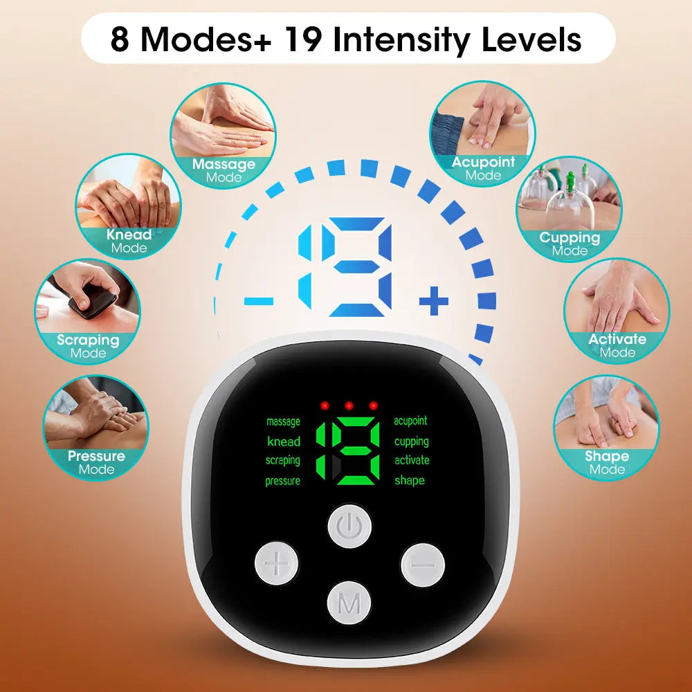 Hot Compress Heating Massage Waist Support Belt A Therapeutic Fat-Reducing Gadget Getixt