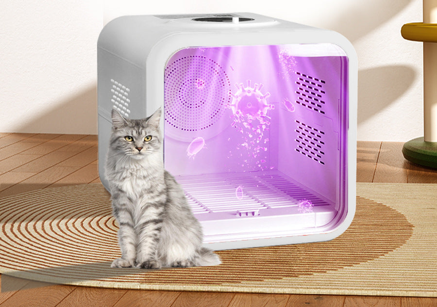 Portable Pet Dryer Enclosed Drying Box for Cats