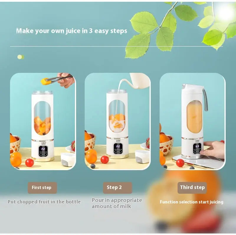 High-end Home Ice Crushing Juicing USB Charging Portable Blender Outdoor Traveling Getixt