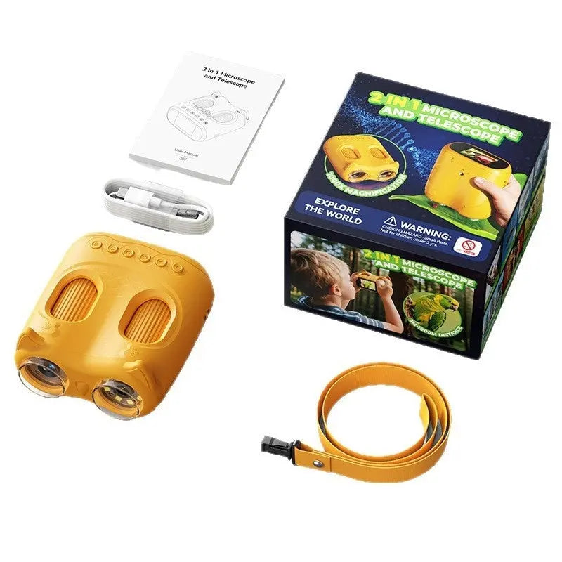 Télescope binoculaire pour enfants et microscope numérique - Qualité et innovation - Getixt