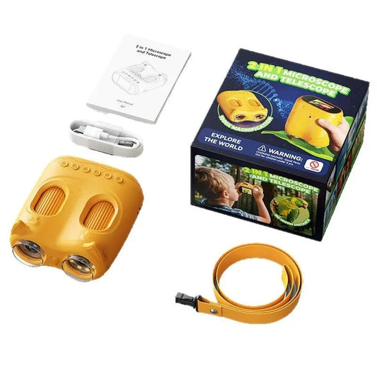 Binocular Childrens Telescope Digital Microscope - Quality & Innovation - Getixt