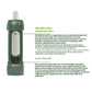 Portable Water Filter Straw Emergency Outdoor Use