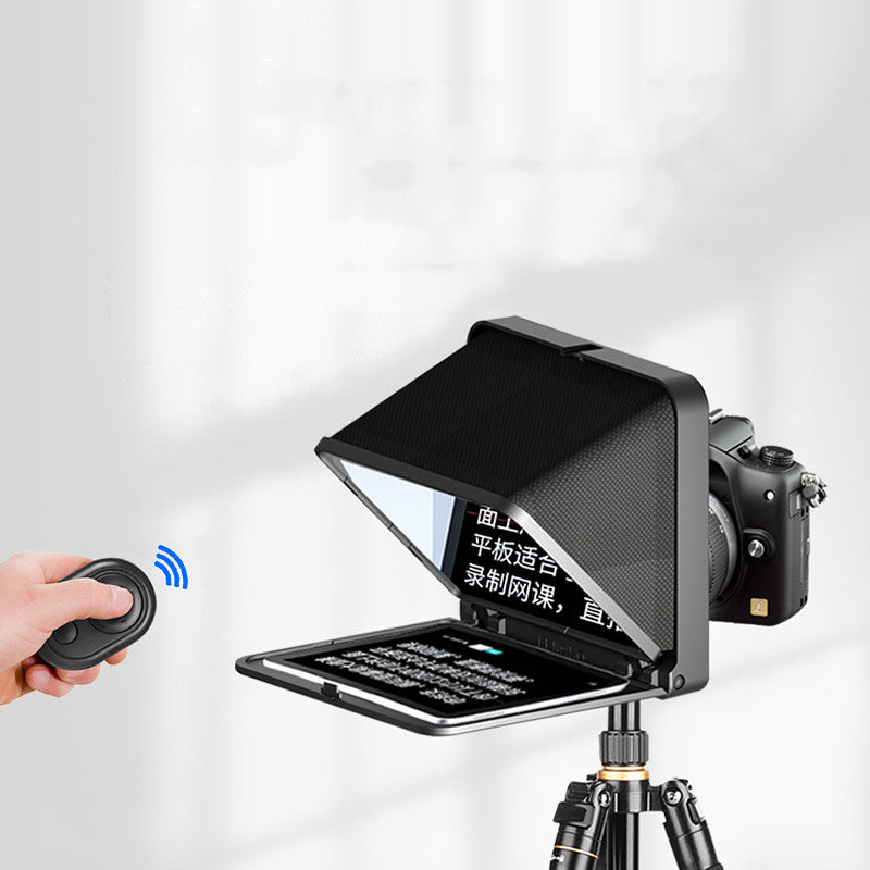 Portable Smartphone Teleprompter for Video Script Reading