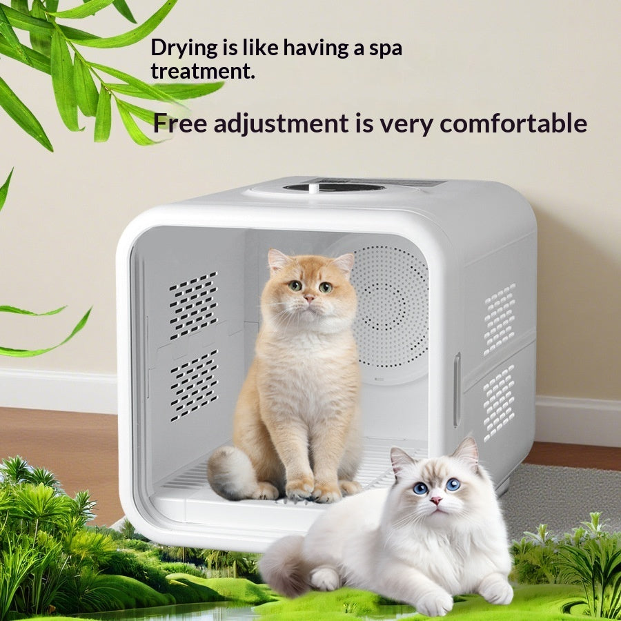Portable Pet Dryer Enclosed Drying Box for Cats