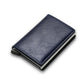 RFID Blocking Wallet Carbon Fiber Aluminum Card Holder
