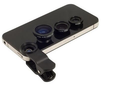 Kit d'objectifs 4K pour smartphone : photographie HD grand angle et macro