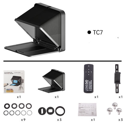 Portable Smartphone Teleprompter for Video Script Reading