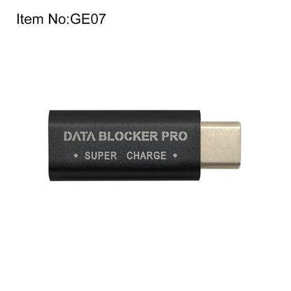 Adaptateur USB « Data Blocker » (recharge uniquement) pour une recharge sécurisée
