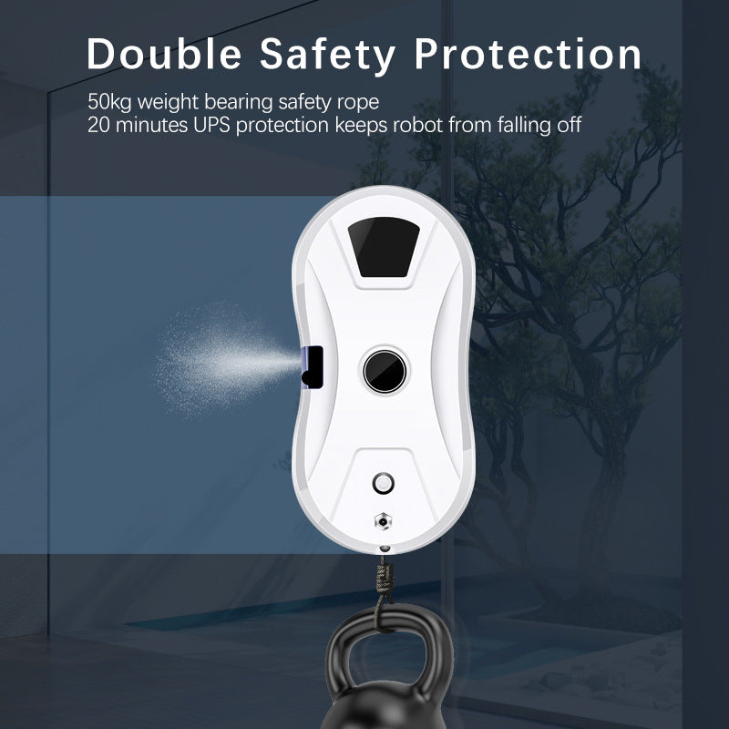 Window Cleaning Robot Auto Water Spray Smart Cleaner