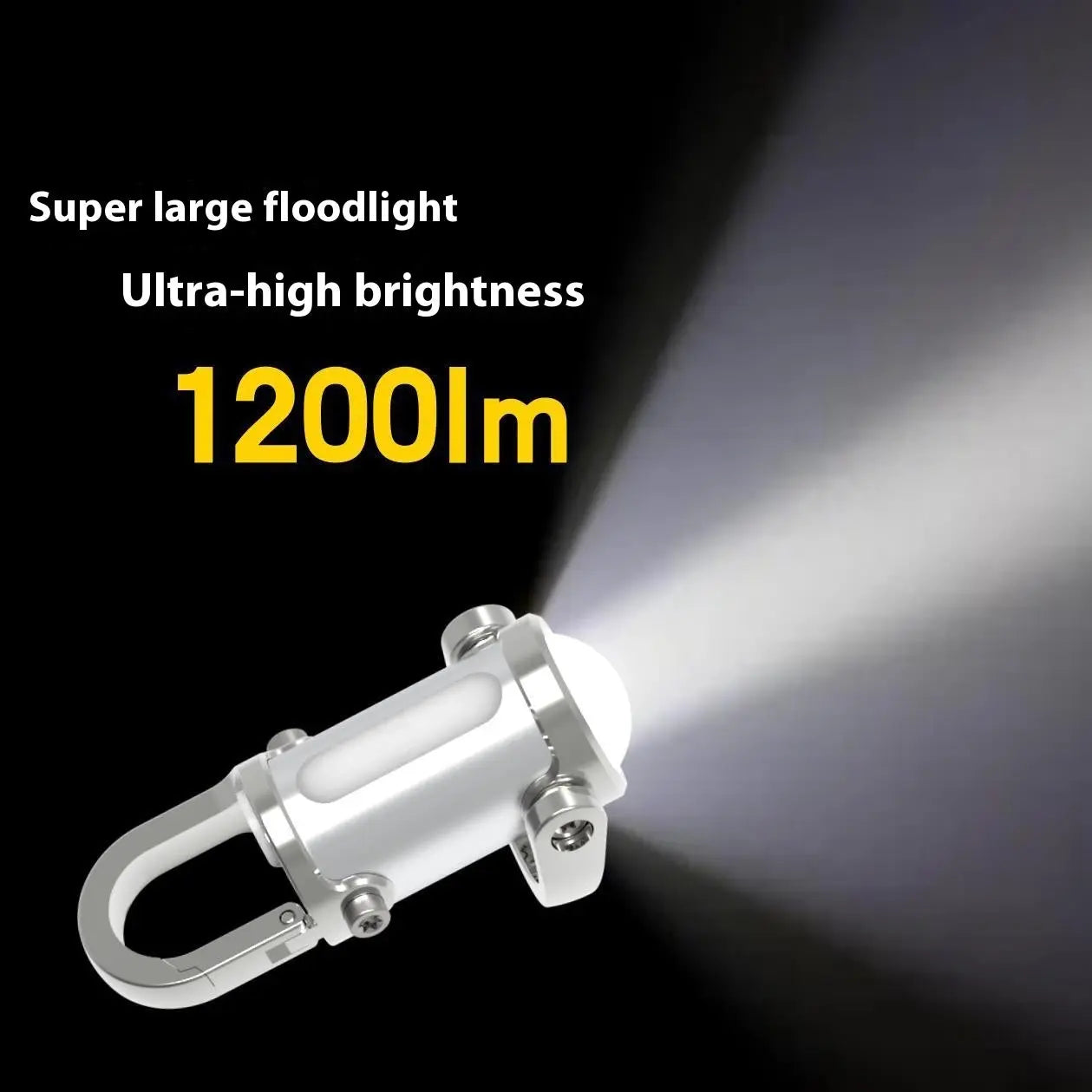 Keychain Flashlight Waterproof Lighting Lamp Getixt