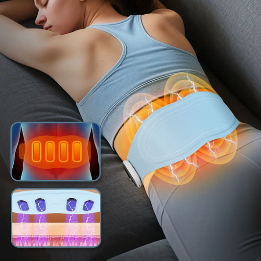 Hot Compress Heating Massage Waist Support Belt A Therapeutic Fat-Reducing Gadget Getixt