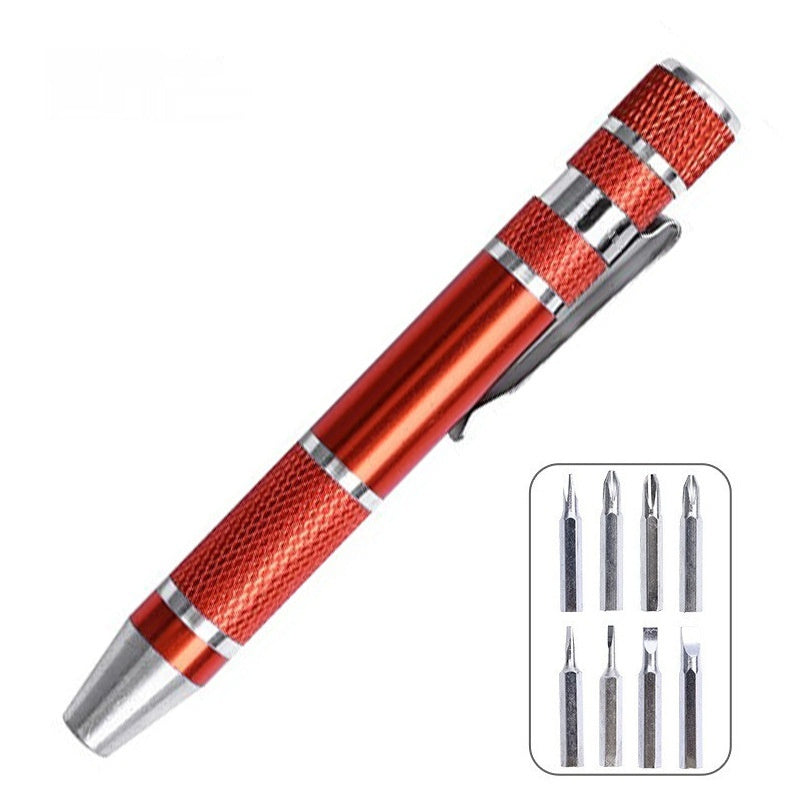 4-in-1 Tactical Pen Multi Tool Screwdriver Set