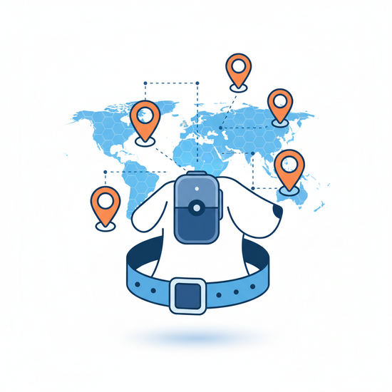 Icône de localisation GPS