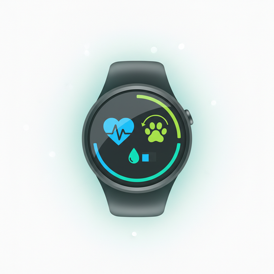 Icône de surveillance de l'état de santé