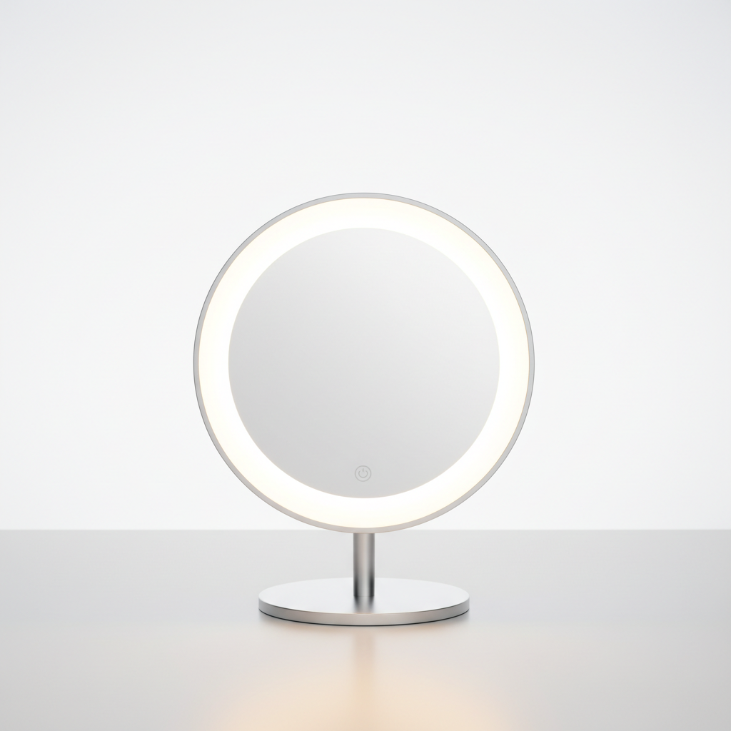 Miroir de maquillage à LED