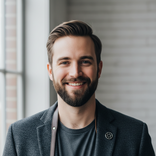 Portrait d'un vidéaste